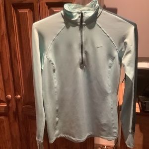 Ladies Nike 3/4 zip Dry-fit running